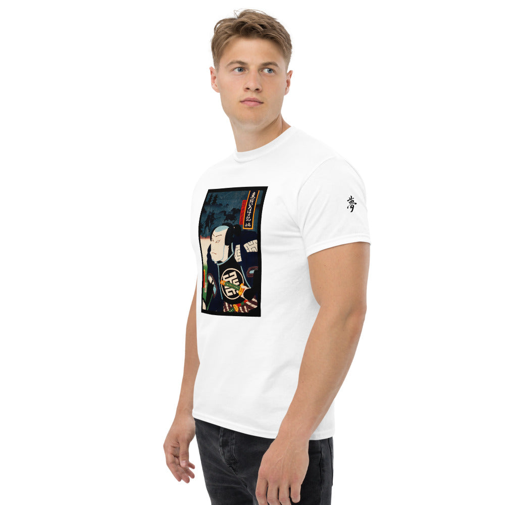 Portraits of Actors by Toyohara Kunichika (1835-1900) Ozuki Men's heavyweight tee