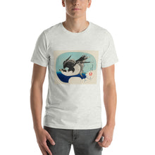 Load image into Gallery viewer, Ozuki Tshirt 'Hawk' by Katsushika Hokusai Short-Sleeve Unisex T-Shirt