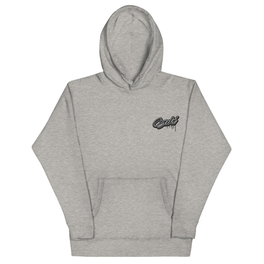 Ozuki Logo Unisex Hoodie - Minimal Grey