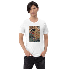 Load image into Gallery viewer, Ozuki Tee Kinhyoshi Yorin, Hero of the Suikoden by Utagawa Kuniyoshi (1753-1806) Short-Sleeve Unisex T-Shirt