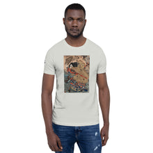 Load image into Gallery viewer, Ozuki Tee Kinhyoshi Yorin, Hero of the Suikoden by Utagawa Kuniyoshi (1753-1806) Short-Sleeve Unisex T-Shirt