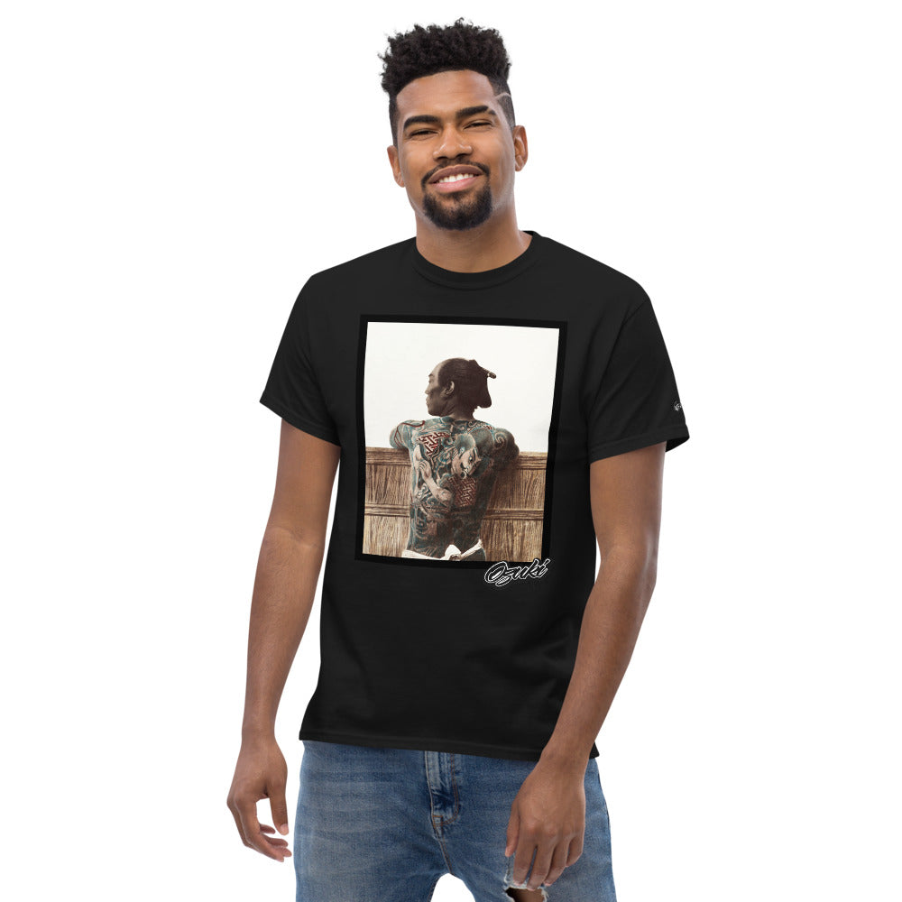 Kusakabe Kimbei Vintage Painting Men's Ozuki T-shirt