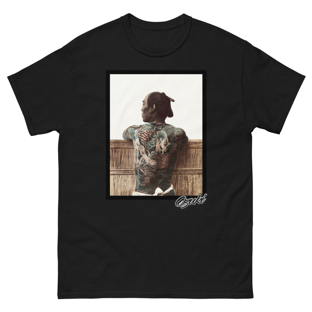 Ozuki Vintage design Men's heavyweight tee