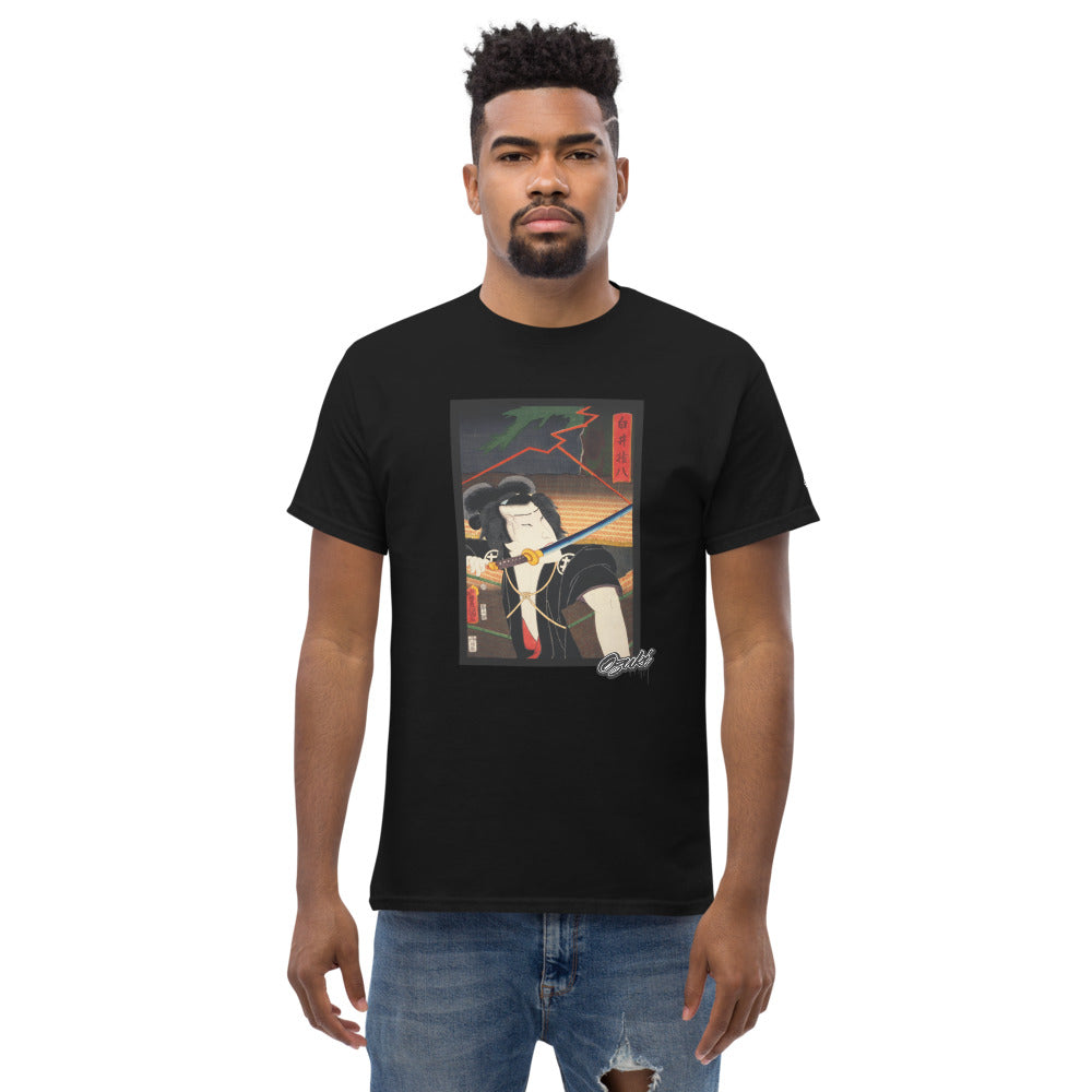 Toyohara Kunichika (1835-1900) Ozuki Men's heavyweight tee
