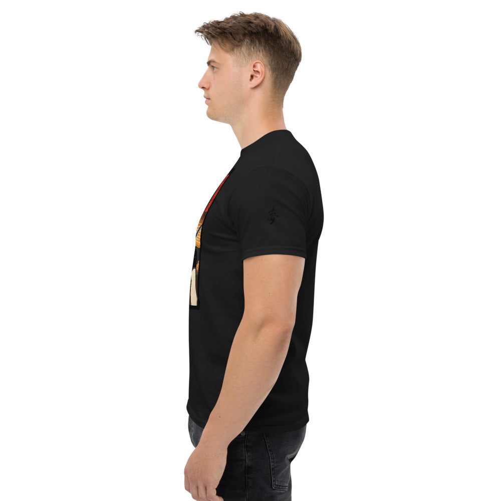 Portraits of Actors Ozuki Men's heavyweight tee