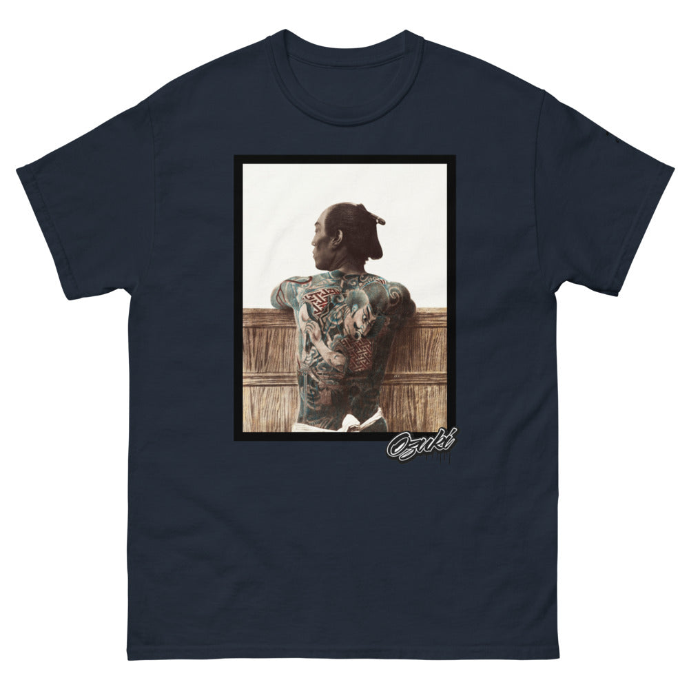 Ozuki Vintage design Men's heavyweight tee