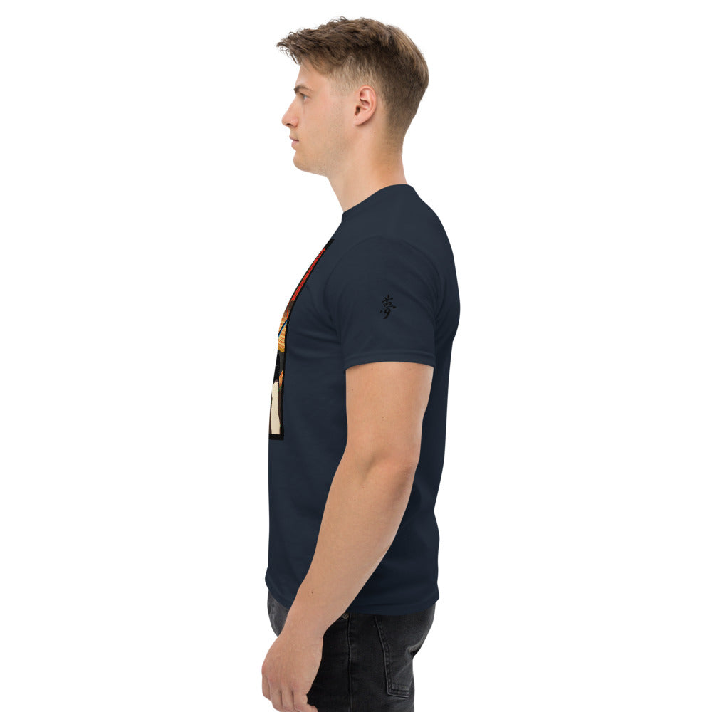 Portraits of Actors Ozuki Men's heavyweight tee