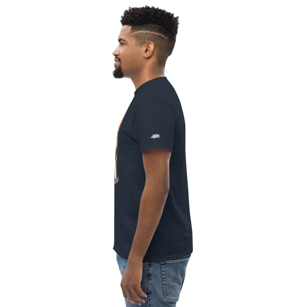 Toyohara Kunichika (1835-1900) Ozuki Men's heavyweight tee