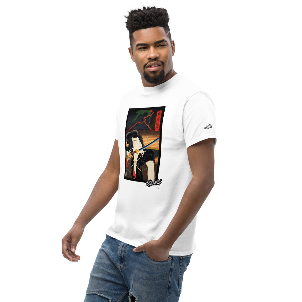 Toyohara Kunichika (1835-1900) Ozuki Men's heavyweight tee