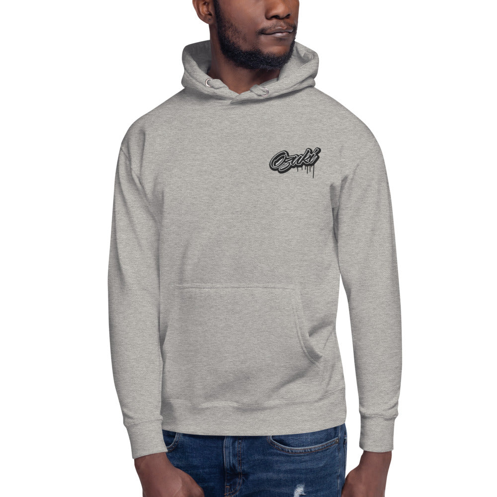 Ozuki Logo Unisex Hoodie - Minimal Grey