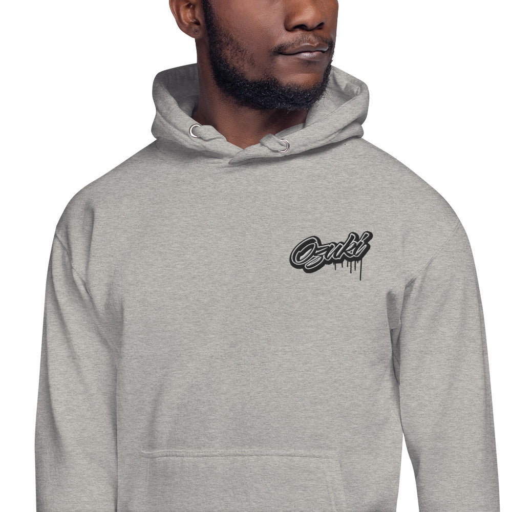 Ozuki Logo Unisex Hoodie - Minimal Grey