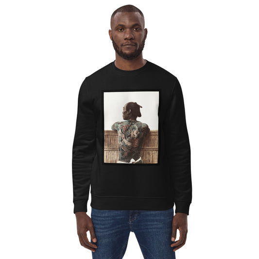 Kusakabe Kimbei Vintage Painting Men's Ozuki eco sweatshirt