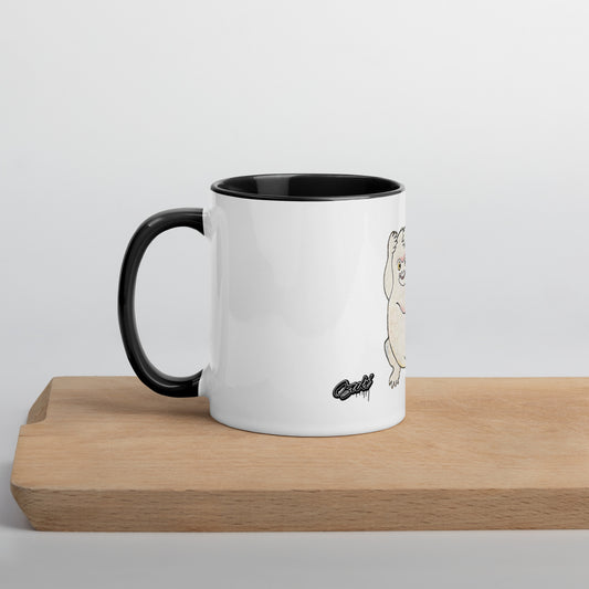 Ozuki Hajikkaki Mug with Color Inside